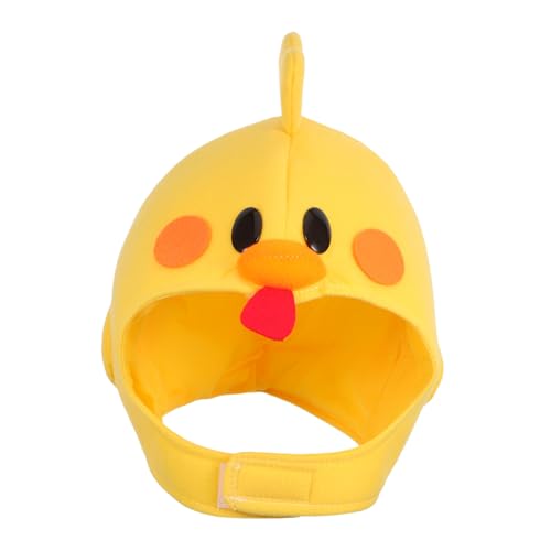 Beavorty Plüsch Hühnerkostüm Hut Gelb Kuscheliges Tierkopfhaarband Bequeme Kopfhaube Für Karneval Halloween Fotorequisiten Party Zubehör Beavorty Plüsch Hühnerkostüm Hut Gelb Kuscheliges Tierkopfhaarband Bequeme Kopfhaube Für Karneval Halloween Fotorequisiten Party Zubehör von Beavorty