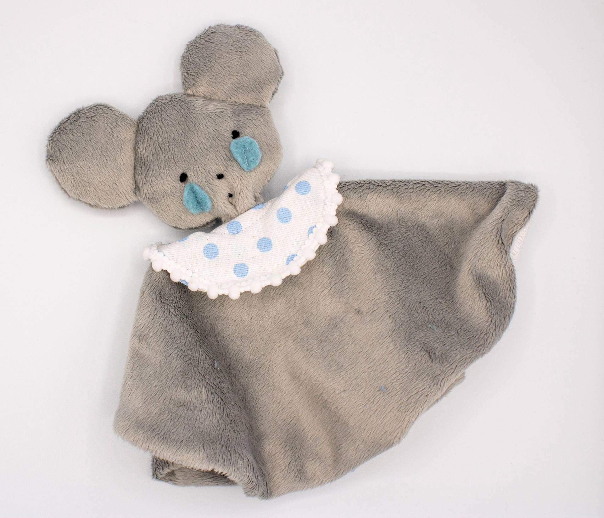 Kuscheltier Kuscheltier-Maus Junge-Plüschtier- Süßes Babytier - Neugeborenes Geschenk Baby Shower Sicheres Spielzeug von BebeMilaandCo