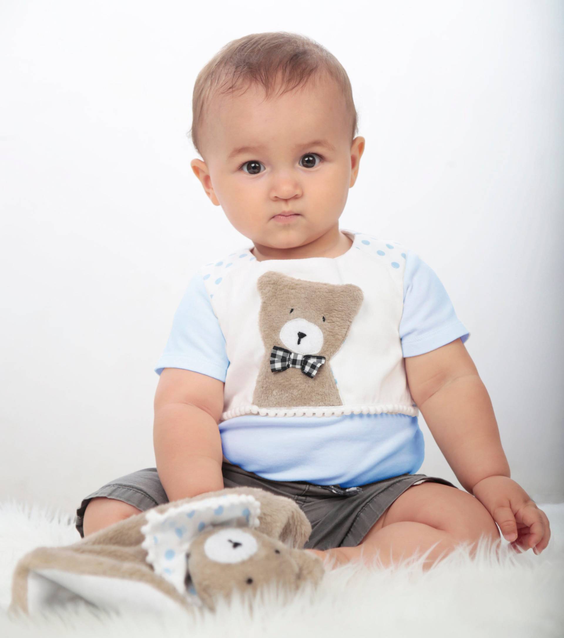 Personalisierter Doppelverschluss Baby Bärlätzchen - Handgemachtes Babylätzchen-Süßes Babytier, Babyparty, Safari Neugeborenengeschenke von BebeMilaandCo