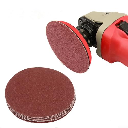 10 Stück 12,7 cm Schleifscheiben, 125 mm Winkelschleifer, Gummiunterlage, Set mit M14-Gewinde für Holz, Metall, Farbe, Entfernung von mehreren Körnungen 10 Stück 12,7 cm Schleifscheiben, 125 mm Winkelschleifer, Gummiunterlage, Set mit M14-Gewinde für Holz, Metall, Farbe, Entfernung von mehreren Körnungen von Bebykilemi