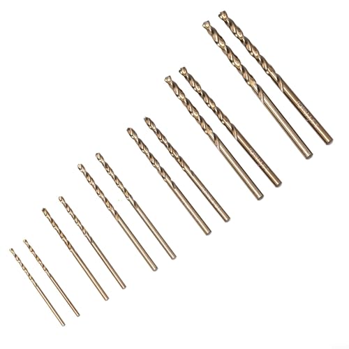 12-teiliges Kobalt-Bohrer-Set für HSS M35, 1-3,5 mm, für Edelstahl, Holz, Metall, Hochgeschwindigkeitsstahl, 135 ° Kreuzspitze, hitzebeständig 12-teiliges Kobalt-Bohrer-Set für HSS M35, 1-3,5 mm, für Edelstahl, Holz, Metall, Hochgeschwindigkeitsstahl, 135 ° Kreuzspitze, hitzebeständig von Bebykilemi