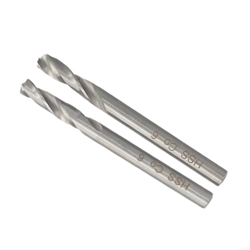 2 Stück 6 mm für HSS-Cobalt-Punktschweißschneider, Bohrer für Automobil-Schweißen, Entfernung, Elektrowerkzeuge, Werkstattausrüstung 2 Stück 6 mm für HSS-Cobalt-Punktschweißschneider, Bohrer für Automobil-Schweißen, Entfernung, Elektrowerkzeuge, Werkstattausrüstung von Bebykilemi