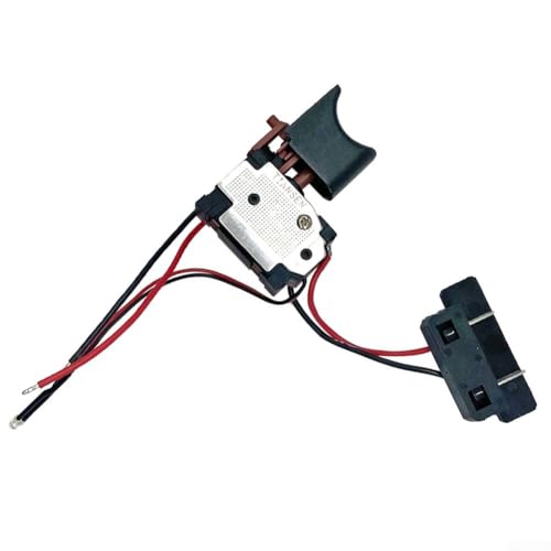 21 V Akku-Bohrmaschine, Triggerschalter, Drehzahlregelung, Elektrowerkzeug, Ersatzschalter für elektrische Handbohrmaschine, kompatibel mit Elektrowerkzeugen 21 V Akku-Bohrmaschine, Triggerschalter, Drehzahlregelung, Elektrowerkzeug, Ersatzschalter für elektrische Handbohrmaschine, kompatibel mit Elektrowerkzeugen von Bebykilemi