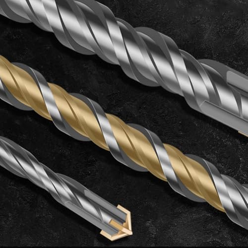 Bohrer, 30 x 350 mm, Hammerbohrer, Beton, Mauerwerk, Hartmetallspitze, Kreuz, elektrische Bohrer-Bits für Stahlbeton, Ziegel, Granit, Stein (30 x 350 mm) von Bebykilemi