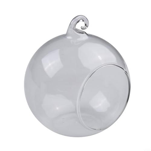 Dekorative Glaskugel zum Aufhängen für Sukkulenten und Kerzen, transparent, 10 cm Dekorative Glaskugel zum Aufhängen für Sukkulenten und Kerzen, transparent, 10 cm von Bebykilemi