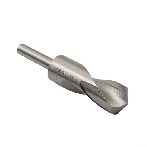 HSS-Bohrer mit reduziertem Schaft, 14–32 mm, Hochgeschwindigkeitsstahl, runder Schaft für Stahl, Holz, Aluminium, Kunststoff, präzise geschliffene Bohrung, Bearbeitungswerkzeuge (30 mm) von Bebykilemi