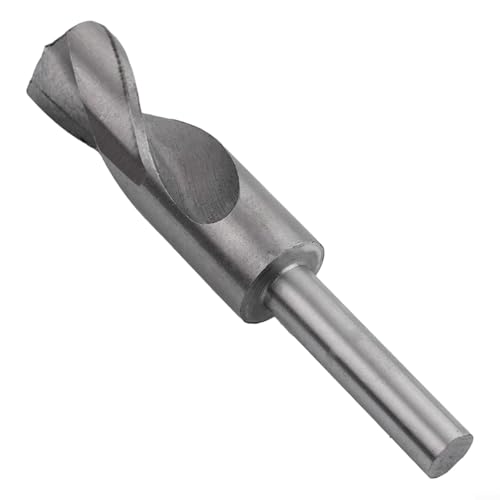 HSS-Bohrer mit reduziertem Schaft, 14–32 mm, Hochgeschwindigkeitsstahl, runder Schaft für Stahl, Holz, Aluminium, Kunststoff, präzise geschliffene Bohrung (25 mm) von Bebykilemi