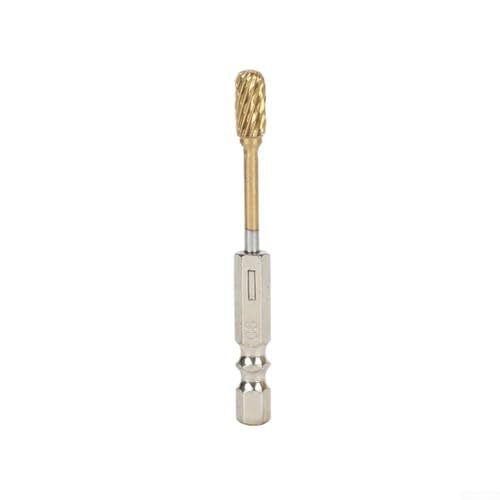 Hartmetall-Drehwerkzeug-Bits, 1/4-Zoll-Schaft, Frässtift-Set für Metall, Holz, Stein, Entgraten, Gravieren, Schleifen, Schnellwechsel-Design (C) von Bebykilemi