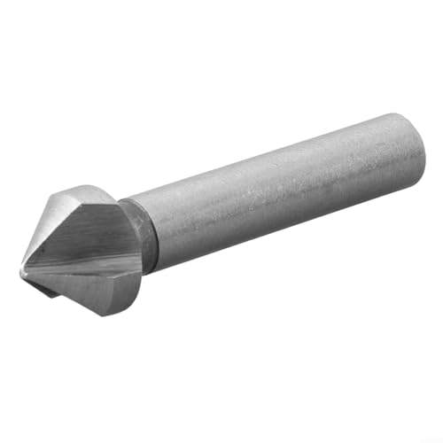Kegelsenker-Bohrer-Set, 3 Rillen für HSS, 90 Grad, Fasenschneider, Entgratwerkzeug für Metall, Holz, 6,3–20,5 mm (8,3 mm) von Bebykilemi