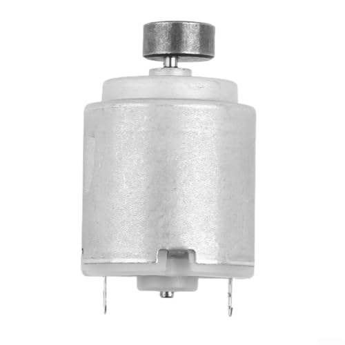 Mini 260 Gleichstrommotor 1,5–3 V Hochgeschwindigkeits-Elektromotor für Spielzeugautoventilator, DIY-Projekte, kleine Haushaltsgeräte, 40 x 24 mm (B) von Bebykilemi