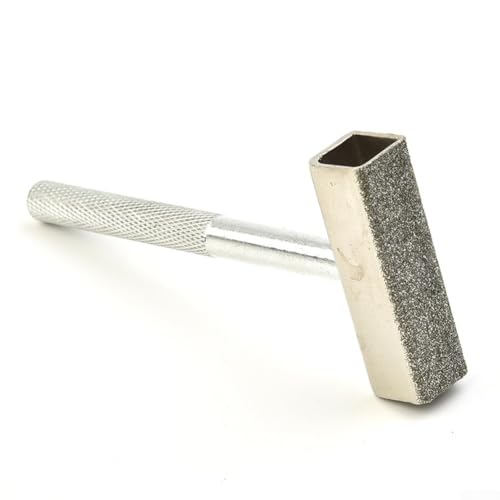 Schleifscheibe, Schleifscheibe, Schleifmaschine, Abrichtwerkzeuge mit geriffeltem Griff für Radwartung und Schmutzentfernung, 100 x 45 mm, 2 Stück Schleifscheibe, Schleifscheibe, Schleifmaschine, Abrichtwerkzeuge mit geriffeltem Griff für Radwartung und Schmutzentfernung, 100 x 45 mm, 2 Stück von Bebykilemi