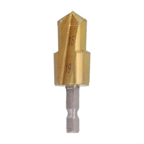 Sechskant-Schaft-Bohrer, Wasserrohr-Expander für HSS-Material, 6,35 mm, Sechskantschaft für elektrische Bohrmaschine, Klempnerwerkzeug, 61 mm Länge (D) von Bebykilemi