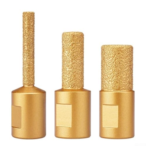 Steinkernbohrer M10, vakuumgelötet, für Winkelschleifer, Marmor, Granit, Porzellan, Bohren, Schlitz, Trimmwerkzeug, 6 mm, 10 mm, 15 mm, 3 Stück Steinkernbohrer M10, vakuumgelötet, für Winkelschleifer, Marmor, Granit, Porzellan, Bohren, Schlitz, Trimmwerkzeug, 6 mm, 10 mm, 15 mm, 3 Stück von Bebykilemi