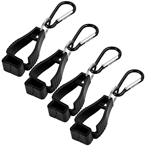 Handschuhe Halter Handschuh Clips Halter 4 Stück Grabber Halter für Arbeitshandschuh Tarp Clip mit Karabinerhaken Multifunktionaler Anti-Verlust-Handschuhclip Leichter Praktischer Handschuh Klemme von Becanno