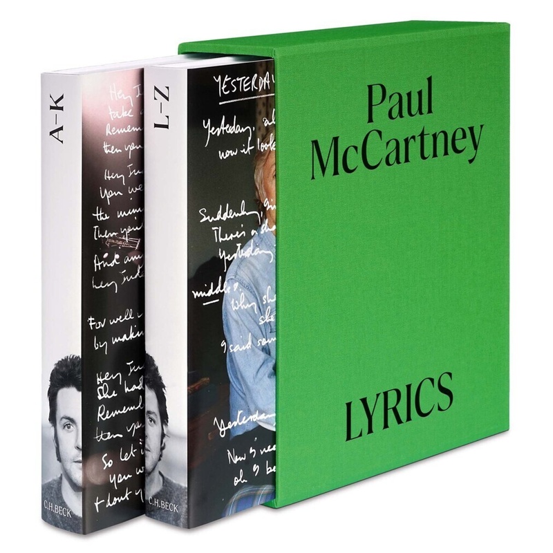 Lyrics, Deutsche Ausgabe, 2 Bde. - Paul McCartney, Gebunden von Beck