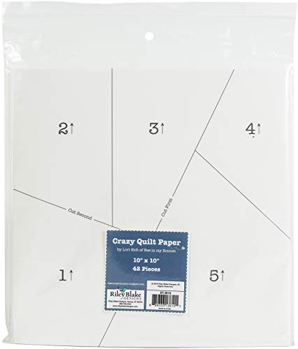 Riley Blake Crazy Quilt Paper 42/Pkg-10"X10" Stacker -QP3610 Riley Blake Crazy Quilt Paper 42/Pkg-10"X10" Stacker -QP3610 von Riley Blake Designs