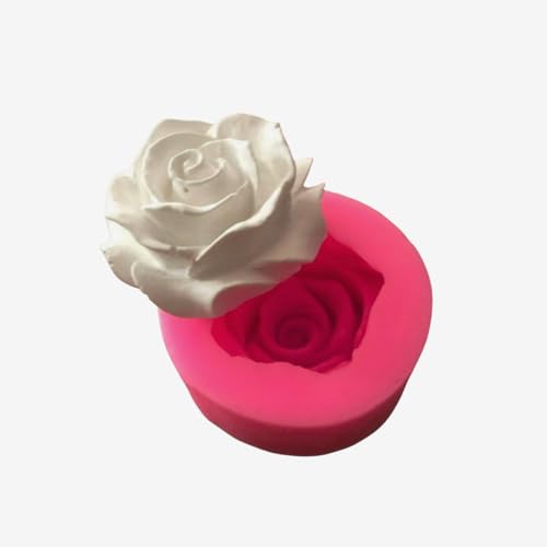 BeeSpring 3D-Blumenblüte, Rosenform, Silikon, Fondant, Seife, Kuchen, Cupcakes, Gelee, Süßigkeiten, Schokolade, Kerzen, Dekoration, Backwerkzeug, Form, 1 Stück BeeSpring 3D-Blumenblüte, Rosenform, Silikon, Fondant, Seife, Kuchen, Cupcakes, Gelee, Süßigkeiten, Schokolade, Kerzen, Dekoration, Backwerkzeug, Form, 1 Stück von BeeSpring