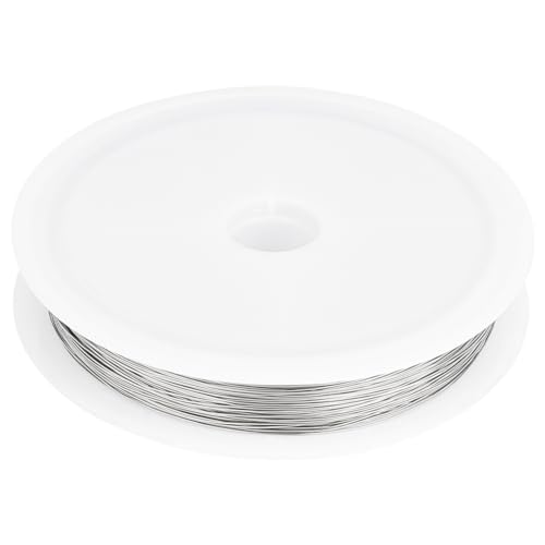 Beebeecraft 0.2 mm 32 Gauge Edelstahldraht 304 Edelstahl 50 m Runder Bastel Schmuckdraht Mit 1 Spulen Für Die Herstellung von Drahtwickel DIY Schmuck Armbändern Ohrringen Beebeecraft 0.2 mm 32 Gauge Edelstahldraht 304 Edelstahl 50 m Runder Bastel Schmuckdraht Mit 1 Spulen Für Die Herstellung von Drahtwickel DIY Schmuck Armbändern Ohrringen von Beebeecraft