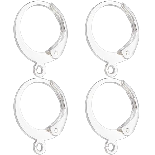 Beebeecraft 1 Box 100 Stück Runde Leverback Ohrringhaken 925 Sterlingsilber Plattiert 304 Edelstahl Französische Huggie Creolen Ohrring Beschläge Zum Herstellen von Ohrringen Zum Selbermachen. Beebeecraft 1 Box 100 Stück Runde Leverback Ohrringhaken 925 Sterlingsilber Plattiert 304 Edelstahl Französische Huggie Creolen Ohrring Beschläge Zum Herstellen von Ohrringen Zum Selbermachen. von Beebeecraft