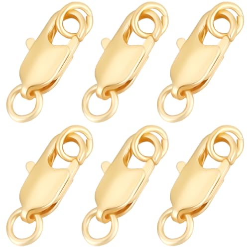 Beebeecraft 1 Box 20 Stück Karabinerverschlüsse 18 Karat Vergoldetes Messing Armband Verschluss mit 2 Stück Biegeringen Ketten Verschlüsse Schmuck Verschlüsse Kettenverschluss Karabinerverschluss Beebeecraft 1 Box 20 Stück Karabinerverschlüsse 18 Karat Vergoldetes Messing Armband Verschluss mit 2 Stück Biegeringen Ketten Verschlüsse Schmuck Verschlüsse Kettenverschluss Karabinerverschluss von Beebeecraft