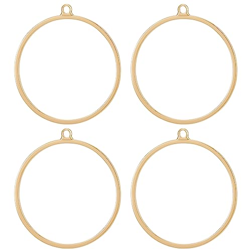 Beebeecraft 1 Box 20 Stück Runde Lünette Mit Offener Rückseite 18 Karat Vergoldetes Messing Kreisförmige Hohlform Charms Mit Schlaufe Für Selbstgemachte Gepresste Blumen Kunstharz Beebeecraft 1 Box 20 Stück Runde Lünette Mit Offener Rückseite 18 Karat Vergoldetes Messing Kreisförmige Hohlform Charms Mit Schlaufe Für Selbstgemachte Gepresste Blumen Kunstharz von Beebeecraft