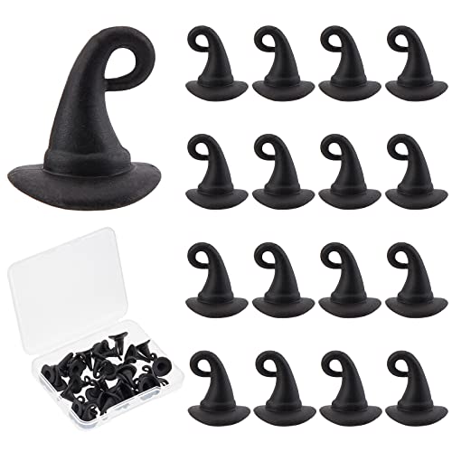 Beebeecraft 1 Box 30 Stück Zaubererhut Charms Legierung 3D Magic Hat Charms Anhänger Halloween Weihnachten Thema Schmuckherstellung Erkenntnisse für DIY Ohrringe Armbänder Halskette Beebeecraft 1 Box 30 Stück Zaubererhut Charms Legierung 3D Magic Hat Charms Anhänger Halloween Weihnachten Thema Schmuckherstellung Erkenntnisse für DIY Ohrringe Armbänder Halskette von Beebeecraft