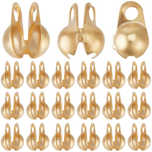 Beebeecraft 1 Box 300 Perlenspitzen 18 Karat Vergoldet 304 Edelstahl Calotte Ends Offene Clamshell-Knotenabdeckungen Für Die Schmuckherstellung 5.5x4mm Beebeecraft 1 Box 300 Perlenspitzen 18 Karat Vergoldet 304 Edelstahl Calotte Ends Offene Clamshell-Knotenabdeckungen Für Die Schmuckherstellung 5.5x4mm von Beebeecraft