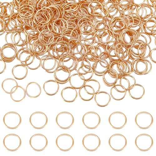 Beebeecraft 1 Box 300 Stück Offene Biegeringe 18 Karat Vergoldetes Messing Einzelne Schlaufe 8 mm Einzelne Schlaufe Kleine Kreisrahmen Schlüsselanhänger-Verbindungsstück Für Die Herstellung von Beebeecraft 1 Box 300 Stück Offene Biegeringe 18 Karat Vergoldetes Messing Einzelne Schlaufe 8 mm Einzelne Schlaufe Kleine Kreisrahmen Schlüsselanhänger-Verbindungsstück Für Die Herstellung von von Beebeecraft