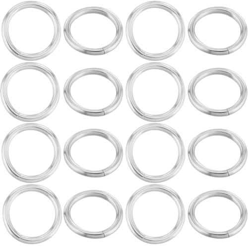 Beebeecraft 1 Box 50 Stück 925 Biegeringe Aus Sterlingsilber 6 mm Offene Biegeringe Verbinder Schmuck Runde Kreisringe Für DIY Ohrringe Halsketten Armbänder Reparaturzubehör Beebeecraft 1 Box 50 Stück 925 Biegeringe Aus Sterlingsilber 6 mm Offene Biegeringe Verbinder Schmuck Runde Kreisringe Für DIY Ohrringe Halsketten Armbänder Reparaturzubehör von Beebeecraft