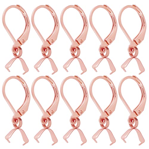 Beebeecraft 1 Box 50 Stück Anhängerverschluss Ohrringhaken Edelstahl Brisur Ohrringzubehör Roségold Ohrringzubehör Für Die Schmuckherstellung Beebeecraft 1 Box 50 Stück Anhängerverschluss Ohrringhaken Edelstahl Brisur Ohrringzubehör Roségold Ohrringzubehör Für Die Schmuckherstellung von Beebeecraft