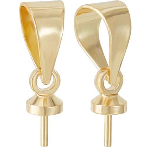 Beebeecraft 1 Box 60 Stück Ösenstift Anhänger Anhänger 18 Karat Vergoldetes Messing Becher Ösenbügel Verbindungsstück Mit 0.8 Mm Stift Für Die Herstellung Halbgebohrter Perlen Schmuck Ohrringe Beebeecraft 1 Box 60 Stück Ösenstift Anhänger Anhänger 18 Karat Vergoldetes Messing Becher Ösenbügel Verbindungsstück Mit 0.8 Mm Stift Für Die Herstellung Halbgebohrter Perlen Schmuck Ohrringe von Beebeecraft