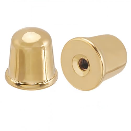Beebeecraft 1 Box Mit 50 Stück Schraub Ohrringverschlüssen 18 Karat Vergoldet 316L Chirurgischer Edelstahl Ohrmuttern als Ersatz Für Diamant Ohrstecker Passend Für 20G 0.032" Gewindestifte Beebeecraft 1 Box Mit 50 Stück Schraub Ohrringverschlüssen 18 Karat Vergoldet 316L Chirurgischer Edelstahl Ohrmuttern als Ersatz Für Diamant Ohrstecker Passend Für 20G 0.032" Gewindestifte von Beebeecraft