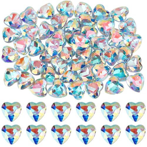 Beebeecraft 1 Schachtel 50 Stück Herz Strasssteine Mit Spitzer Rückseite 8mm Kristall ab Cabochons Edelsteine Glasdiamanten Für Die Herstellung von Nagelkunst Und Schmuck Beebeecraft 1 Schachtel 50 Stück Herz Strasssteine Mit Spitzer Rückseite 8mm Kristall ab Cabochons Edelsteine Glasdiamanten Für Die Herstellung von Nagelkunst Und Schmuck von Beebeecraft