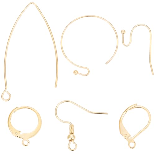 Beebeecraft 60 Teiliges 6 Stil Ohrringhaken Set Aus 18K Vergoldetem Edelstahl Ohrhaken Ohrhaken Set Für Die Herstellung von Schmuck Ohrringen Beebeecraft 60 Teiliges 6 Stil Ohrringhaken Set Aus 18K Vergoldetem Edelstahl Ohrhaken Ohrhaken Set Für Die Herstellung von Schmuck Ohrringen von Beebeecraft