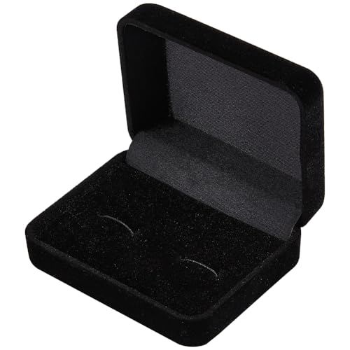Beebeecraft Manschettenknopf Box Aus Samt Schwarz Rechteckig Manschettenknöpfe Aufbewahrungsbox Für Schmuck Ohrringe Ringe Ohrstecker Krawattenklammerhalter Verpackungsetui Organizer Anhänger Herren Beebeecraft Manschettenknopf Box Aus Samt Schwarz Rechteckig Manschettenknöpfe Aufbewahrungsbox Für Schmuck Ohrringe Ringe Ohrstecker Krawattenklammerhalter Verpackungsetui Organizer Anhänger Herren von Beebeecraft