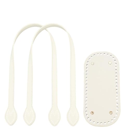 Beebeecraft Taschengriffe aus Kunstleder, Beige, 2 Stück, mit 1 ovalen Kunstleder-Strick- und Häkelhose für Strohhalme, Strand, Leinwand, Handtaschen, Makramee, gehäkelte Geldbörsen Beebeecraft Taschengriffe aus Kunstleder, Beige, 2 Stück, mit 1 ovalen Kunstleder-Strick- und Häkelhose für Strohhalme, Strand, Leinwand, Handtaschen, Makramee, gehäkelte Geldbörsen von Beebeecraft