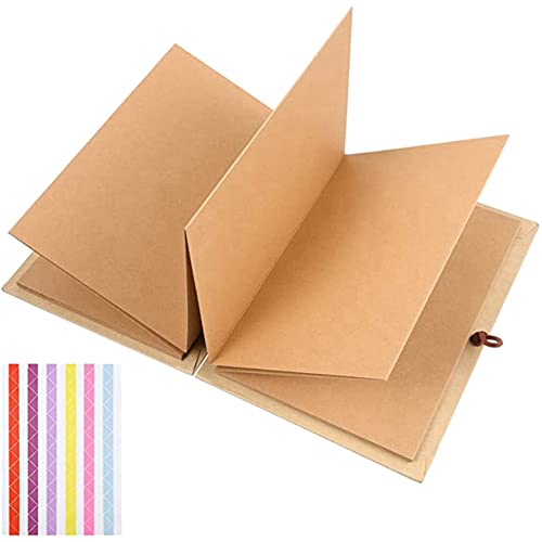 Braunes Album aus Kraftpapier, Vintage-Stil, Akkordeon-Stil, DIY, Scrapbooking, Album, Basteln, Valentinstag, Hochzeit, Jahrestag Braunes Album aus Kraftpapier, Vintage-Stil, Akkordeon-Stil, DIY, Scrapbooking, Album, Basteln, Valentinstag, Hochzeit, Jahrestag von Beelooom