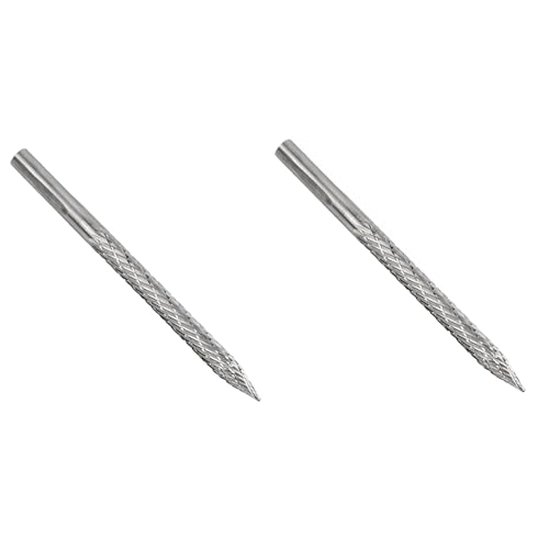 Frässtifte aus Hartmetall, 4,5 mm, Hartmetallstahl, Reifenreibahlen, Hartmetallschneider, Drehfeilen, Reibahlen, Drahtschneider, Reifen, 2 Stück Frässtifte aus Hartmetall, 4,5 mm, Hartmetallstahl, Reifenreibahlen, Hartmetallschneider, Drehfeilen, Reibahlen, Drahtschneider, Reifen, 2 Stück von Beelooom