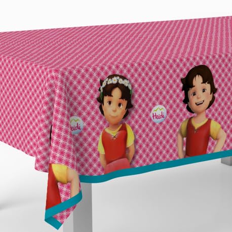 BeenSmile, Heidi-Tischdecke, Geburtstagsdekoration, Artikel für Kinderpartys, Feiern und Geburtstage, 1 Stück, 120 x 180 cm BeenSmile, Heidi-Tischdecke, Geburtstagsdekoration, Artikel für Kinderpartys, Feiern und Geburtstage, 1 Stück, 120 x 180 cm von BeenSmile