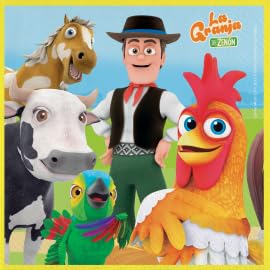 BeenSmile, LA GRANJA DE ZENON 33 CM Servietten, Papierservietten, Partyzubehör, Partys, Feiern und Kindergeburtstage, 20 Stück 33 CM BeenSmile, LA GRANJA DE ZENON 33 CM Servietten, Papierservietten, Partyzubehör, Partys, Feiern und Kindergeburtstage, 20 Stück 33 CM von BeenSmile