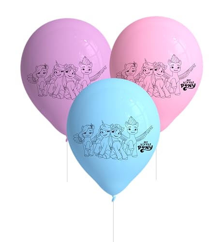 BeenSmile, MY LITTLE PONY LATEX BALLONS, Luftballons aus Latex, Kindergeburtstag Dekoration, Kinder-Party-Zubehör, 8 Ballons BeenSmile, MY LITTLE PONY LATEX BALLONS, Luftballons aus Latex, Kindergeburtstag Dekoration, Kinder-Party-Zubehör, 8 Ballons von BeenSmile