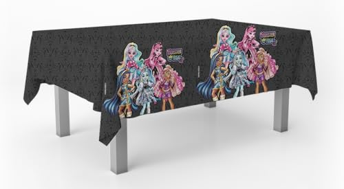 BeenSmile, Monster High Tischdecke, Dekoration für Geburtstag, Kinderparty, Feiern und Geburtstag, 1 Stück, 120 x 180 cm, BeenSmile, Monster High Tischdecke, Dekoration für Geburtstag, Kinderparty, Feiern und Geburtstag, 1 Stück, 120 x 180 cm, von BeenSmile