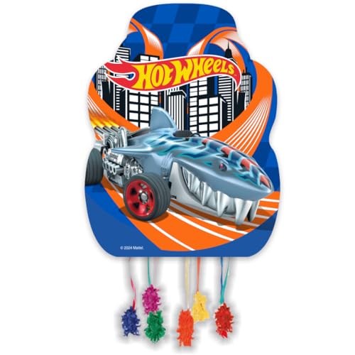 BeenSmile, PIÑATA Medium HOT WHEELS, Partyzubehör, Pinata zum Befüllen mit Spielzeug oder Leckereien, Dekoration für Kinderpartys, Geburtstage und Feiern BeenSmile, PIÑATA Medium HOT WHEELS, Partyzubehör, Pinata zum Befüllen mit Spielzeug oder Leckereien, Dekoration für Kinderpartys, Geburtstage und Feiern von BeenSmile