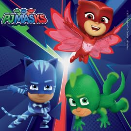 BeenSmile, PJ MASKS 33 CM Servietten, Papierservietten, Partyzubehör, Partys, Feiern und Kindergeburtstage, 20 Stück 33 CM BeenSmile, PJ MASKS 33 CM Servietten, Papierservietten, Partyzubehör, Partys, Feiern und Kindergeburtstage, 20 Stück 33 CM von BeenSmile