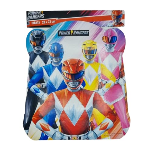 BeenSmile, Piñata Basic Power Rangers, Partyartikel, Pinata zum Befüllen mit Spielzeug oder Süßigkeiten, Dekoration für Kinderpartys, Geburtstage und Feiern BeenSmile, Piñata Basic Power Rangers, Partyartikel, Pinata zum Befüllen mit Spielzeug oder Süßigkeiten, Dekoration für Kinderpartys, Geburtstage und Feiern von BeenSmile