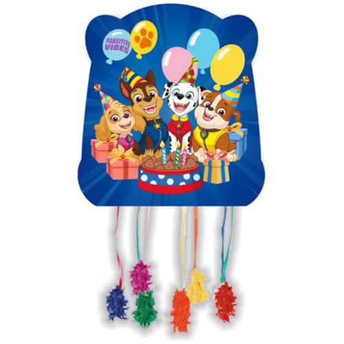 BeenSmile, Piñata Paw Patrol, Dekoration für Geburtstag, Pinata zum Befüllen mit Spielzeug oder Süßigkeiten, Dekoration für Kinderpartys, Geburtstage und Feiern, 28 x 33 cm BeenSmile, Piñata Paw Patrol, Dekoration für Geburtstag, Pinata zum Befüllen mit Spielzeug oder Süßigkeiten, Dekoration für Kinderpartys, Geburtstage und Feiern, 28 x 33 cm von BeenSmile