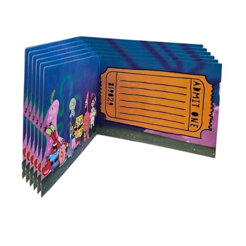 BeenSmile, SpongeBob, Einladungskarten Kindergeburtst, Einladungen Kindergeburtstag Jungs und Mädchen, ade deine Freunde mit dieser Karte deiner Lieblingsfiguren aus zu deiner Party ein!, 6 U BeenSmile, SpongeBob, Einladungskarten Kindergeburtst, Einladungen Kindergeburtstag Jungs und Mädchen, ade deine Freunde mit dieser Karte deiner Lieblingsfiguren aus zu deiner Party ein!, 6 U von BeenSmile