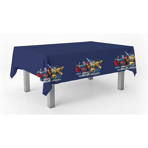 BeenSmile, Transformers Tischdecke, Dekoration für Geburtstag, Kinderparty, Feiern und Geburtstag, 1 Stück, 120 x 180 cm, BeenSmile, Transformers Tischdecke, Dekoration für Geburtstag, Kinderparty, Feiern und Geburtstag, 1 Stück, 120 x 180 cm, von BeenSmile