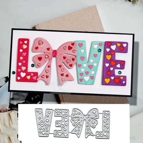 Metall-Stanzformen mit Herzen, Schleife, Liebesrahmen, Stanzformen, Schablonen, Kartenpapier, Basteln, Schablonen, Schablonen, Album, Prägepapier, Stanzformen für Kartenherstellung, Scrapbooking Metall-Stanzformen mit Herzen, Schleife, Liebesrahmen, Stanzformen, Schablonen, Kartenpapier, Basteln, Schablonen, Schablonen, Album, Prägepapier, Stanzformen für Kartenherstellung, Scrapbooking von BeetirryHu