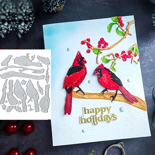 Metall-Stanzformen mit Vögeln auf dem Ast, Vogelrahmen, Stanzschablonen, Schablonen, Kartenpapier, Basteln, Schablonen, Album, Prägepapier, Stanzformen für Kartenherstellung, Scrapbooking Metall-Stanzformen mit Vögeln auf dem Ast, Vogelrahmen, Stanzschablonen, Schablonen, Kartenpapier, Basteln, Schablonen, Album, Prägepapier, Stanzformen für Kartenherstellung, Scrapbooking von BeetirryHu